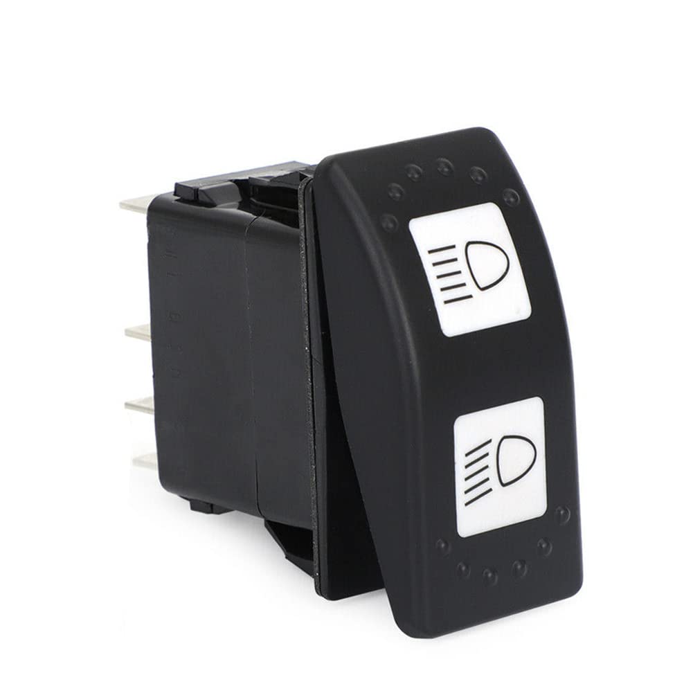 High Low Beam Headlight Switch for 2011-2017 Can-Am Commander Maverick MAX 1000,STD,XRS 710001725,20A 12V Blue LED Light