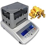 moupeaktain Analizador Digital De Pureza De Oro, con Precisión De Densidad De 0,001 G/Cm³, Detector De Quilates para Metales Preciosos, Máquina Probadora De Oro 300/0.005g