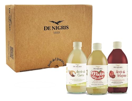 De Nigris 1889 Cofanetto Benessere Aceto Di Mele con Madre