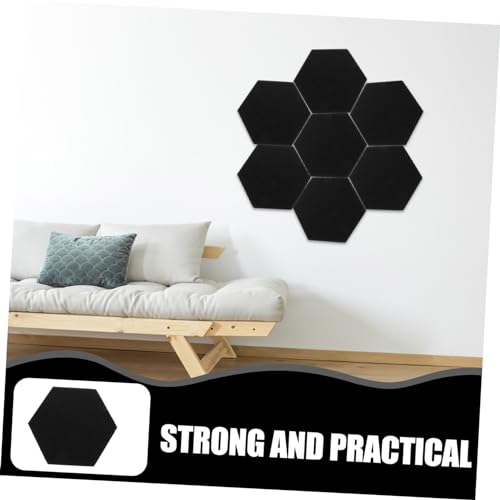 SUPVOX 8 piezas Paneles Acústicos Absorbentes de Sonido para Pared Fácil de Instalar Paneles de Atenuación de Sonido para Oficina en Casa y Estudio Uso Decorativo para Aislamiento Acústico miniatura 3
