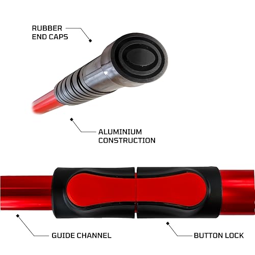 Accesorio extensible de aluminio EZ RED EZHP para capó de coche 7