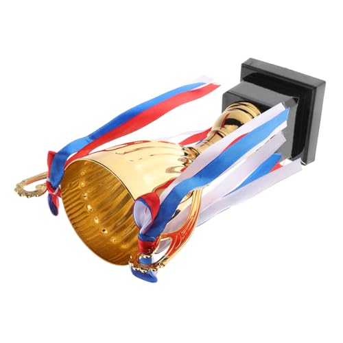 Sosoport Coppa in Metallo Grande per Competizione Sportiva di Basket, Premio Onorevole per Giochi e Tornei Scolastici, Coppa Premio Atleta Competitivo 24,5 Cm