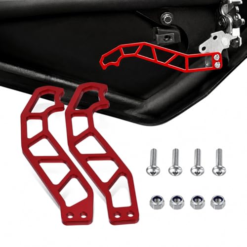 Moker �A�b�v�O���[�h X3 �h�A�n���h�� Can-Am Maverick X3 Max Turbo R 2017-2026�p ���ϋv �������N�C�b�N�h�A�����[�X�n���h�� �H��o�׎��̃h�A�X�g���b�v�̌��� 1�y�A