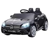 mercedes électrique 2019 MEDIDAS TOTALES: 107x62,5x44 cm (LxANxAL). Medidas del asiento: 32x19 cm (LxAN). Adecuado para niños de +3 años. Peso máximo soportado: 30 kg. Certificaciones: EN 71-1-2-3, EN 62115. Se requieren 2 pilas AAA (no incluidas)