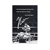 ボクシング フリオ セサール チャベス サイン ポスター キャンバス アート ポスター ウォール アート ピクチャー プリント モダン ファミリー ベッドルーム 装飾 ポスター Unframe-style24x36inch(60x90cm)