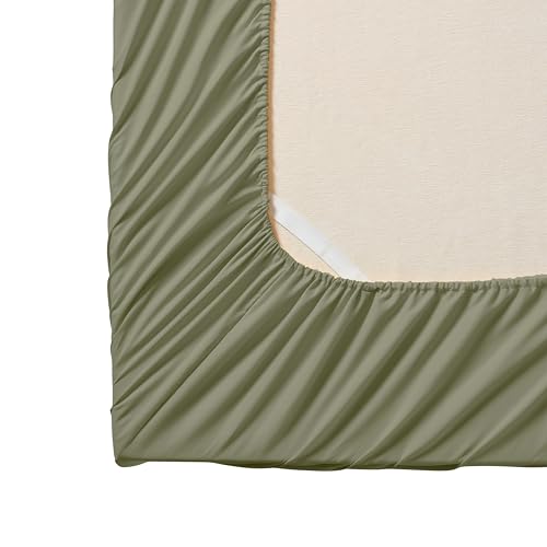 Sweet Home Collection Fitted Sheet Sage thumbnail 3