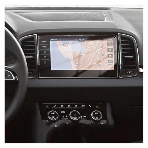 Film protection écran voiture anti-rayures pour GPS Skoda Kodiaq