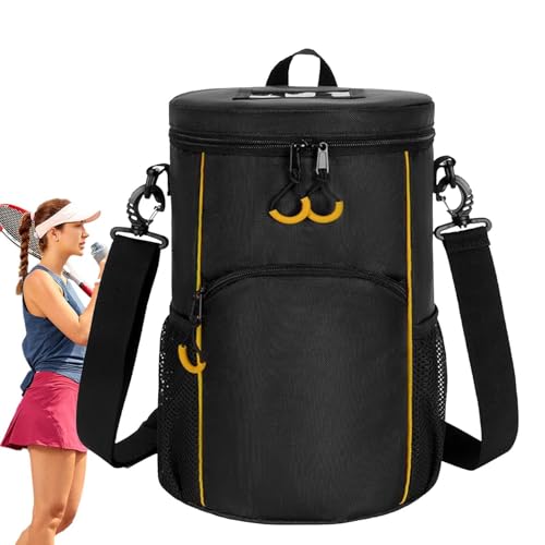 Bolsa de hombro para tenis con compartimentos organizadores de equipo para deportes y club