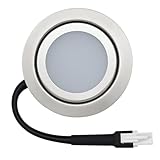 Voltvera Lámpara Led para Campanas Teka, 1, 5W 12V Recambio Original pour CNL 3 2002, CNL 6400, CNL 6400WH, CNL22002WBLANCA, CNL3 2002, CNL3 2002, Diámetro 67 mm