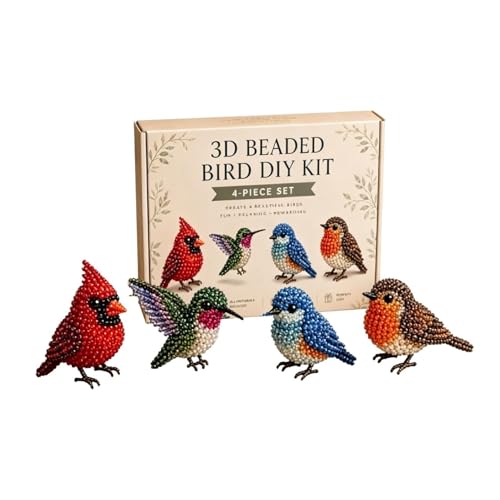 Kit de cuentas de animales 3D para crear figuras hechas a mano en casa y disfrutar en familia