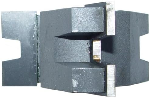 Magnate M012 Wedge Groove Shaper Cutter - Tongue Profile; 1-1/8" Cutting Height; 3/4" Bore