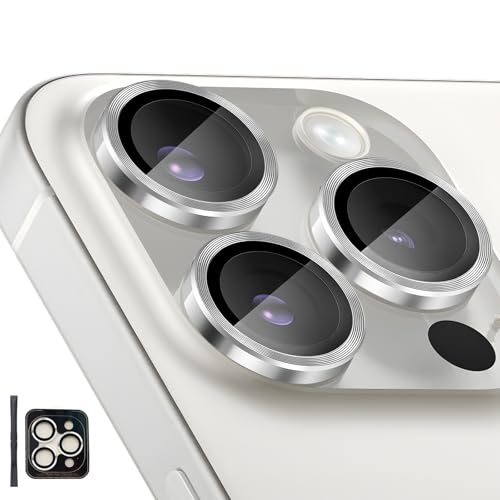 Zevytop Camera Lens Protector for iPhone 14 Pro/14 Pro Max, Silver