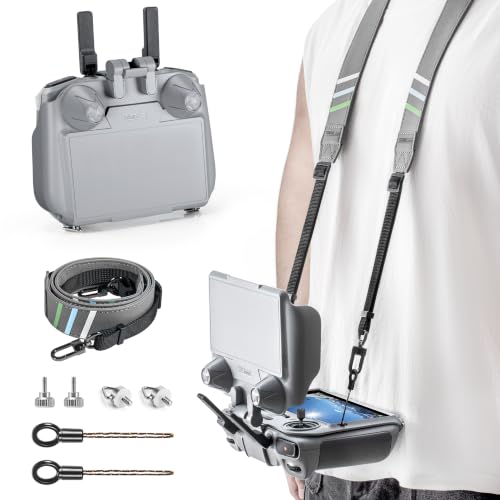 STARTRC Sonnenblende mit Gurt für DJI LITO X1/Mini 5/4/3 pro/Air 3S Zubehör Joystick Bildschirmschutz für DJI RC 2 3-in-1 Schutzhülle & Sun Hood kompatibel mit Mini 5 Pro/Avata 360/RC2 Zubehör
