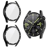 protectores de pantalla para pc gratis 3d 【Modelo compatible】Este estuche es solo para huawei watch gt3 46mm, el estuche rígido y duradero para PC y el vidrio templado resistente se ajustan al borde curvo del huawei watch gt3, asegurando un buen ajuste y protegiendo protector la pantalla de los rasguños cotidianos, confirme la compatibilidad con huawei watch gt3 46mm antes de comprar.