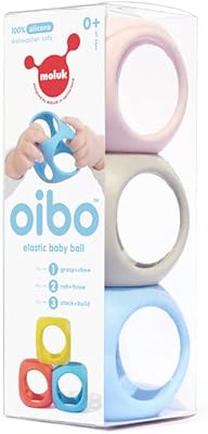 Fat Brain Toys Oibo Sensory Toy by MOLUK - Pastels