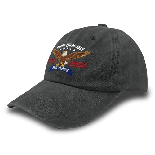 Image of 4th of July 250th Anniversary Dad Hats - Just Here for the Fireworks, Fireworks Director - Patriotic Baseball Cap