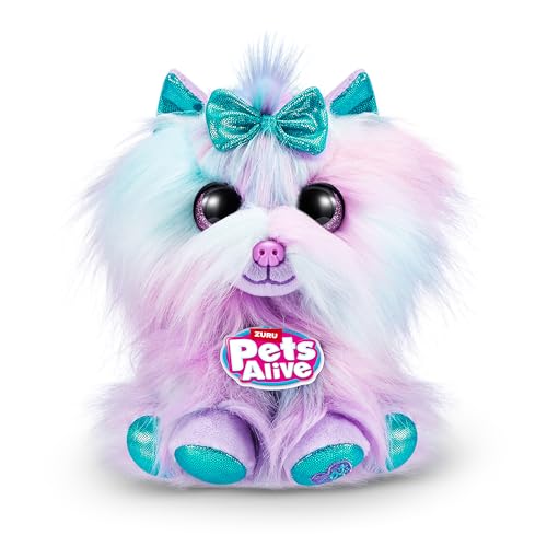 Peluche Border Collie interactive Pets Alive qui guérit et aboie
