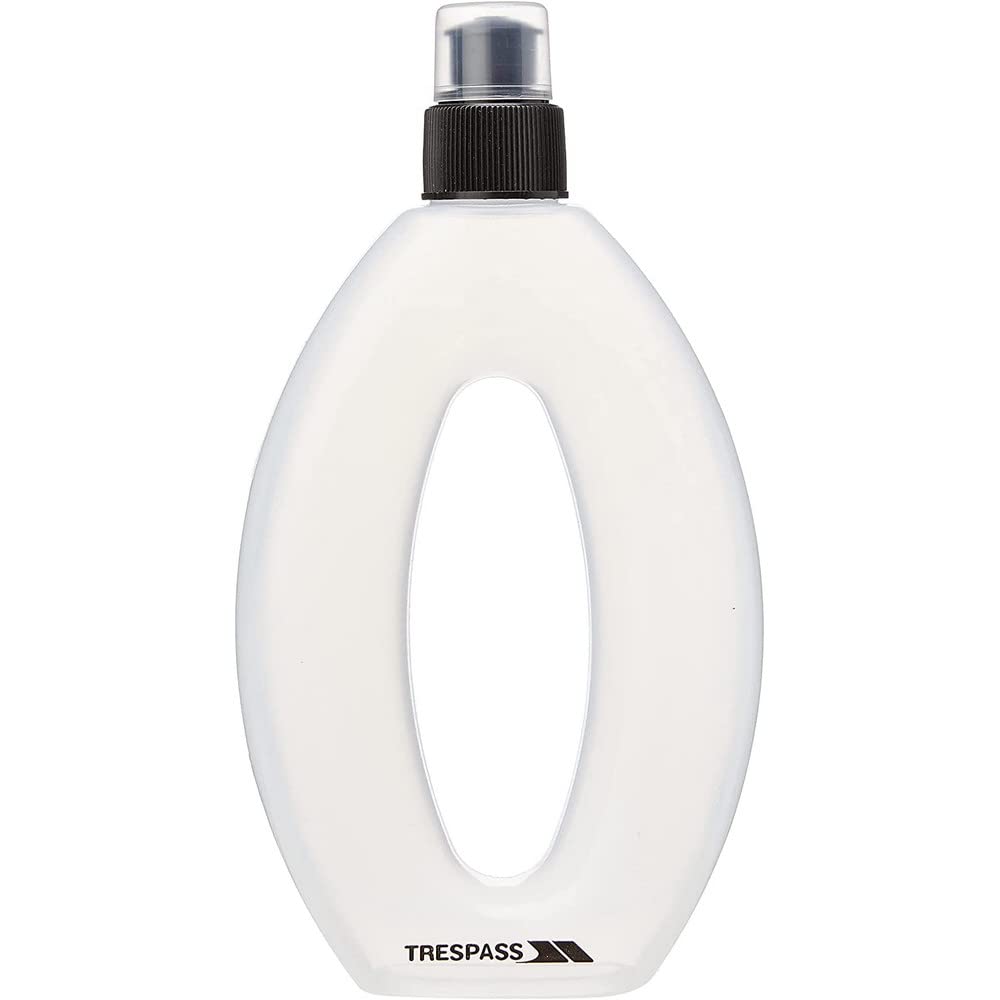 Trespass White Sprint Running Water Bottle (One Size) (White)