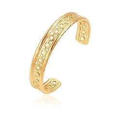 Hard Oval Chain Bangle