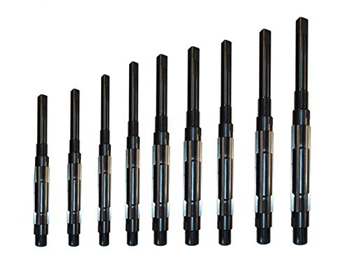 indiadeals24x79 Piece Adjustable Hand Reamer Set H-4 to H-12 Sizes 15/32” to 1.3/16” Best Use For Milling Lathe