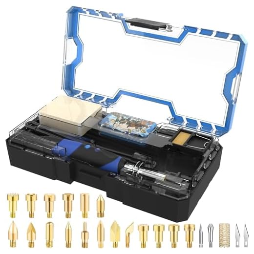 72 pcs Wood Burning Kit Professional Pyrography Wood Burning Tool Adjustable Temperature, Wood Burner Kit with Accessories for Embossing Carving DIY Adults Crafts Beginners