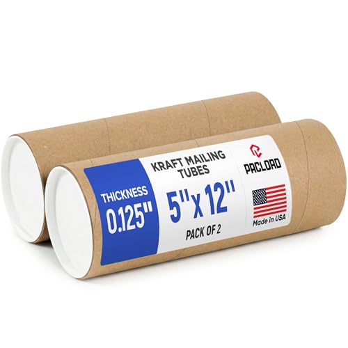 Tube d'expédition kraft pour ranger et conserver vos œuvres d'art