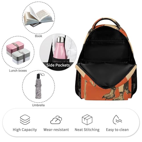 A Flower Backpack for Travel, Ultra Durable Small Bookbag Lightweight Daypack for Women Men3