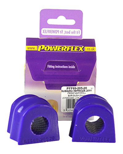 Cojinetes PFF69-205-20 Powerflex poliuretano para suspensión delantera de turismos