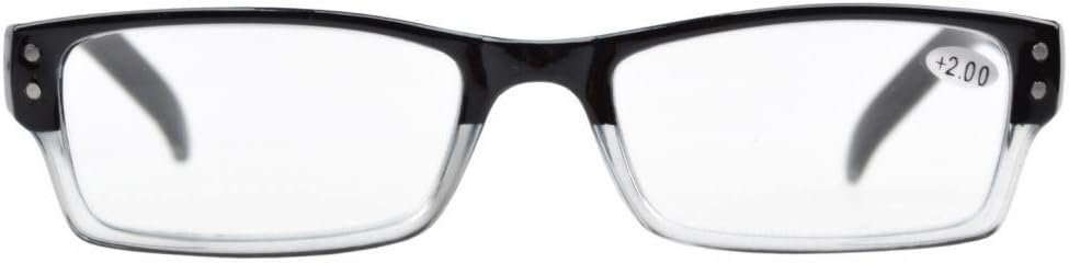 Eyekepper Reading Glasses-4 Pack Include Reading Sunglasses for Women Men Reading Under The Sun,Two-Tone +1.75 Reader Eyeglasses : Health & Household