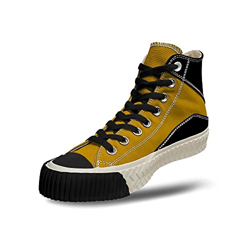 Graffiti populaire 21 Orange11 baskets à lacets unisexes taille 36 1/3 EU