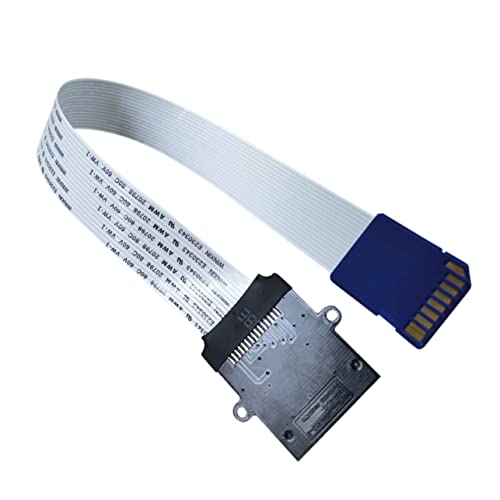 Yardenfun Memory Card Extension Cable Adapter for Printer Development Boards Card Reader Cord for Easy Connection Saving Use