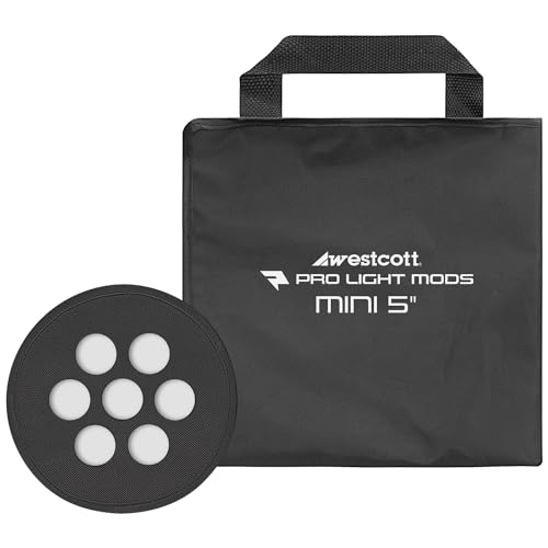 Westcott Pro Light Mods Mini - Compact Metal Reflector Attachment Simulating Small Stage or Stadium Lighting for Westcott and 3rd Party Metal Reflectors - Mini 5