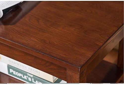 Telephone Table, American-Style,Telephone Table/Magazine Table,Sofa/Chair Side End Table,for Small Space,Corner Multi-Function Small Table(Color:Brown,Size:20.0714.1724.4