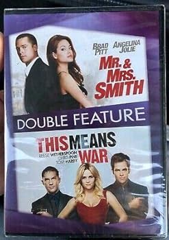 DVD Double Feature Mr. & Mrs Smith / This Means War DVD Book