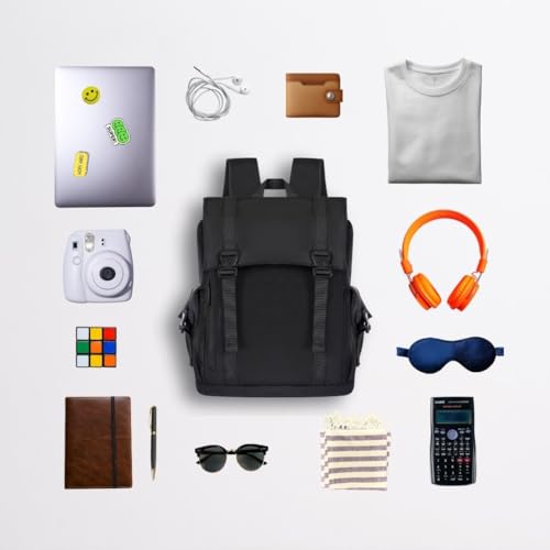 Image of NERTZ Backpack 15.6 Inch | Water-Resistant, Anti-Theft | Lightweight Business & Travel Backpack with Laptop Compartment, Multiple Pockets & Luggage Strap | Office,College & Daily Commute