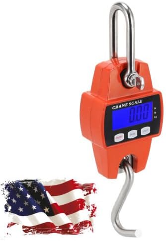 300 KG 660 LBS Digital LCD Hanging Scale Mini Industrial Crane Scale Heavy Duty