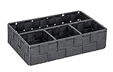 cesta organizadora pasito a pasito Encantadora caja de almacenamiento para el baño, el aseo para huéspedes y para todo el hogar