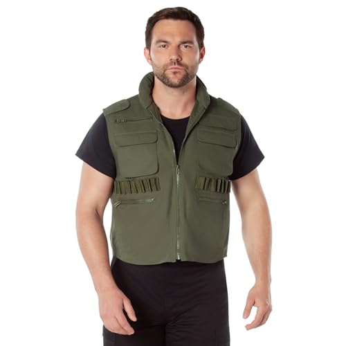 Rothco Ranger Vest (US, Alpha, X-Large, Regular, Regular, Olive Drab)