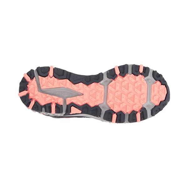 New Balance Women's 410 V5 Trail Running Shoe, Thunder/Gunmetal/Fiji, 9 M US