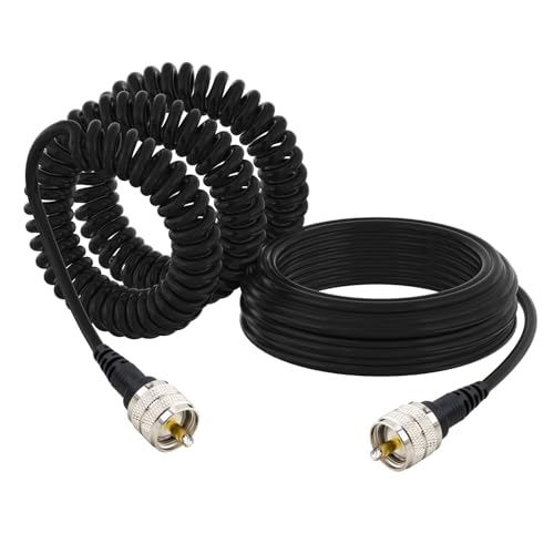 Câble UHF mâle mâle RG58 antenne CB rallonge coaxiale émetteur mobile