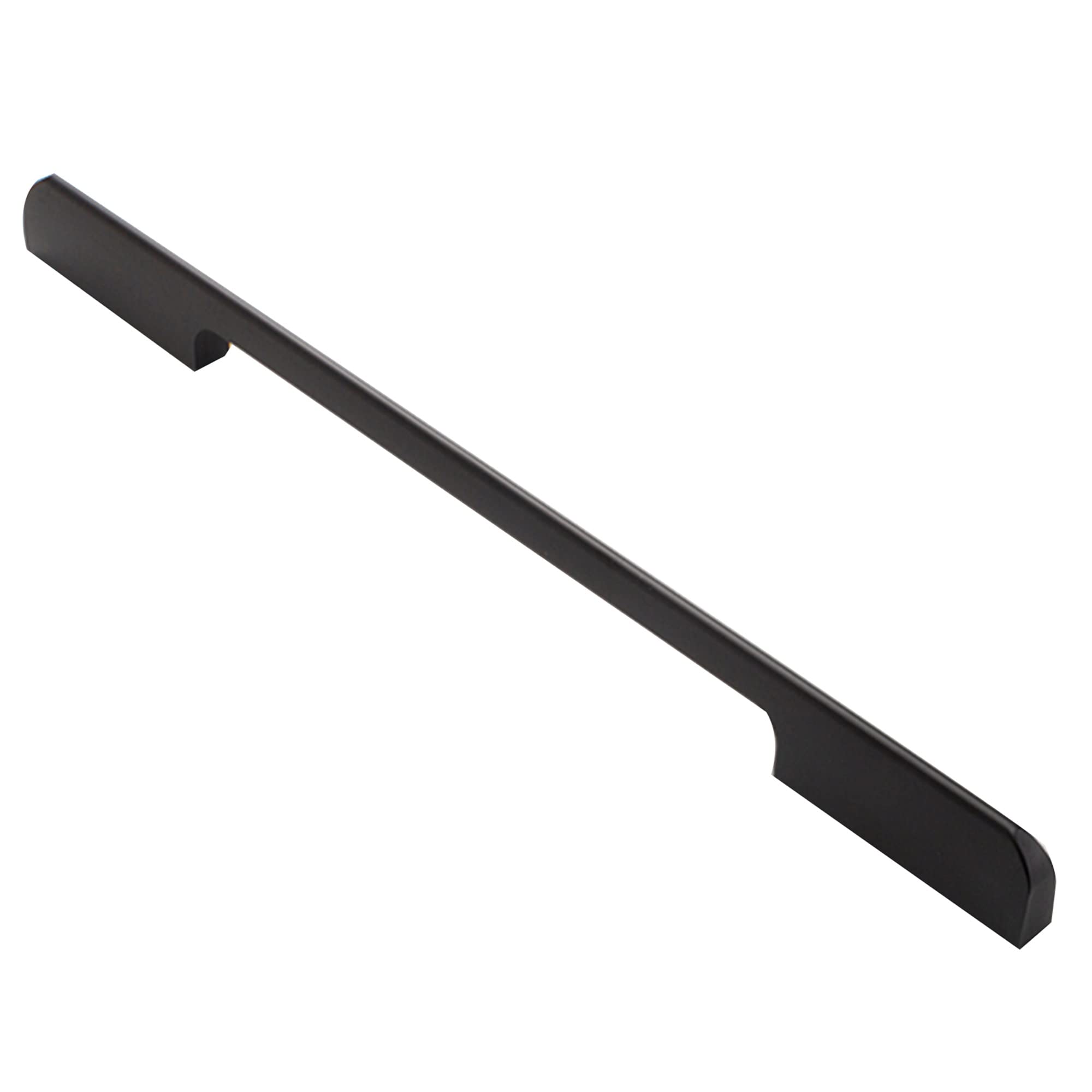 Poignées d'armoires de cuisine noir mat lot de 10 quincaillerie meuble 128 mm