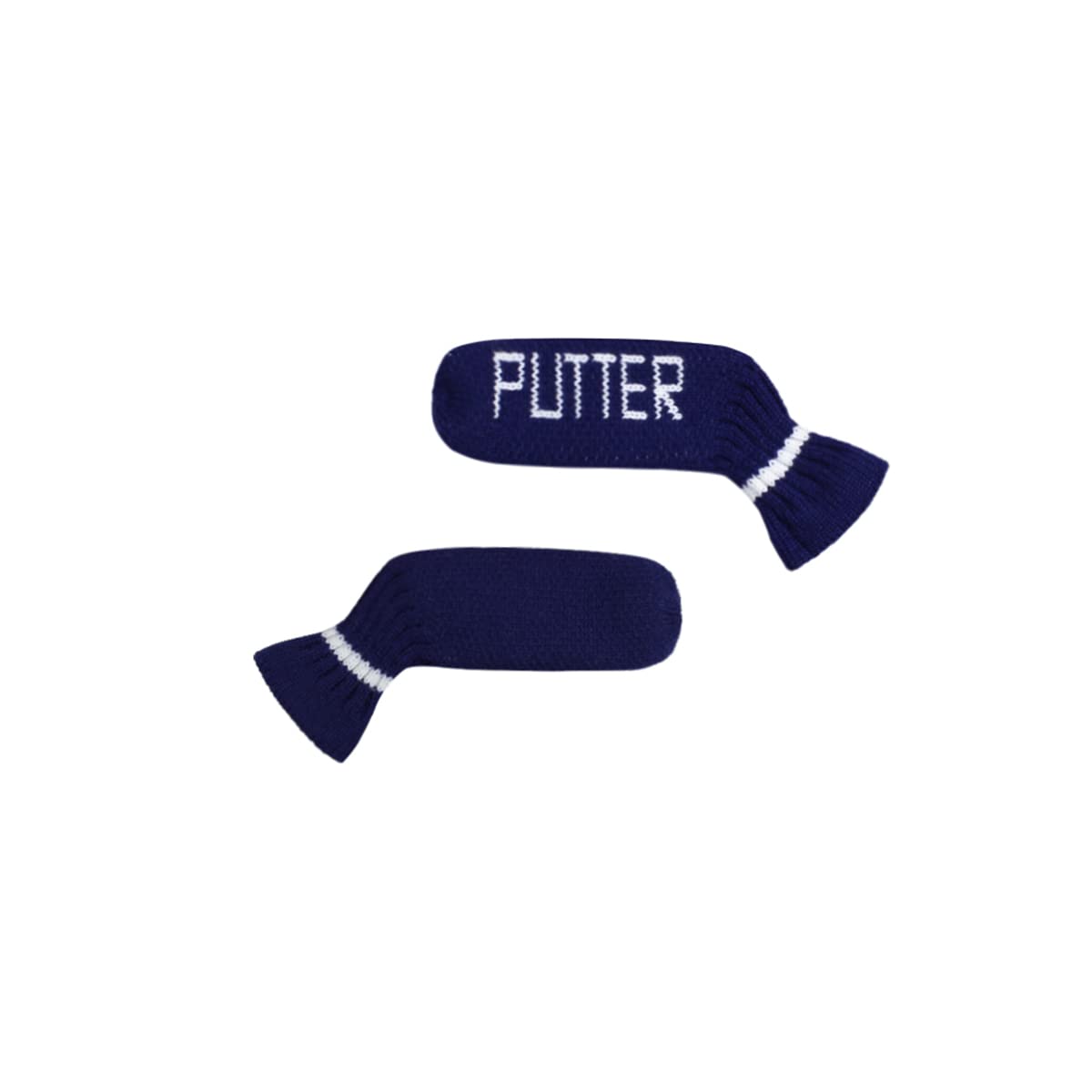 Scott Edward Knit Copertura per Putter da Golf Confezione da 1 Pezzo Doppio Strato Adatta per Putter a Lama Carina e Morbida