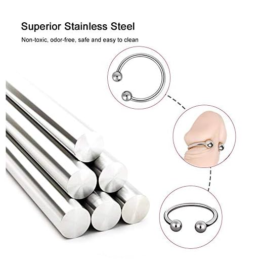 YIXIY Anillo de Metal Mejorar Propiedad para Hombre