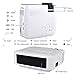 WiFi Projector 2800Lux, Weton Portable Mini Projector 1080P HD WiFi Movie Projector 175'' Display Led Wireless Video Projector, Compatible with Smartphones, Fire TV Stick, PS4, HDMI, VGA, AV, USB