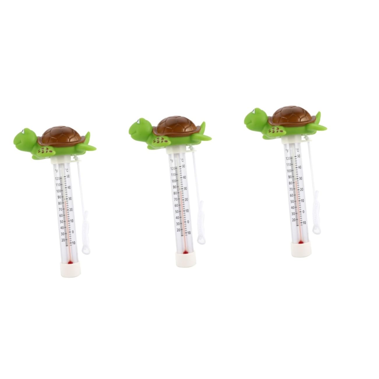 POPETPOP 3pezzi Termometro Acquatico Creativo Per Piscina Termometro Animale Lettura Fahrenheit e Celsius Per Vasche Da Bagno e Acquari