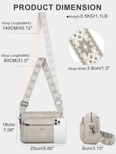 Image of Vegan Leather Crossbody Bags for Women Anti theft Purses and Handbag