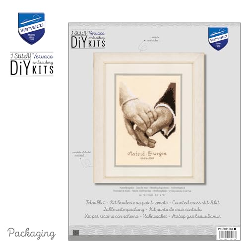 Broderie point de croix Dans Ta Main kit complet pour déco maison DIY - 4