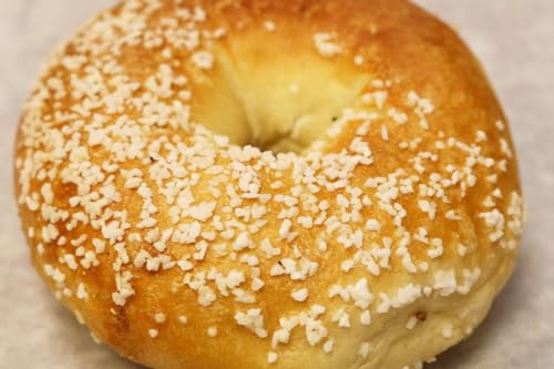 Fresh New York Classic Salted Bagel by RawJoy | Delicious Fresh Salted Bagels Pack of 12