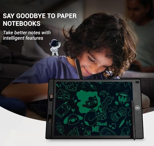 Image of Magic Slate Tab 12 inch LCD Writing Tablet with Stylus Pen for Drawing Handwriting Playing by Kids Girls Boys & Adults Re-Writable Pad Best Birthday Gifts