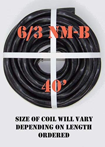 6/3 NM-B (Non-Metallic) Cable x 40'